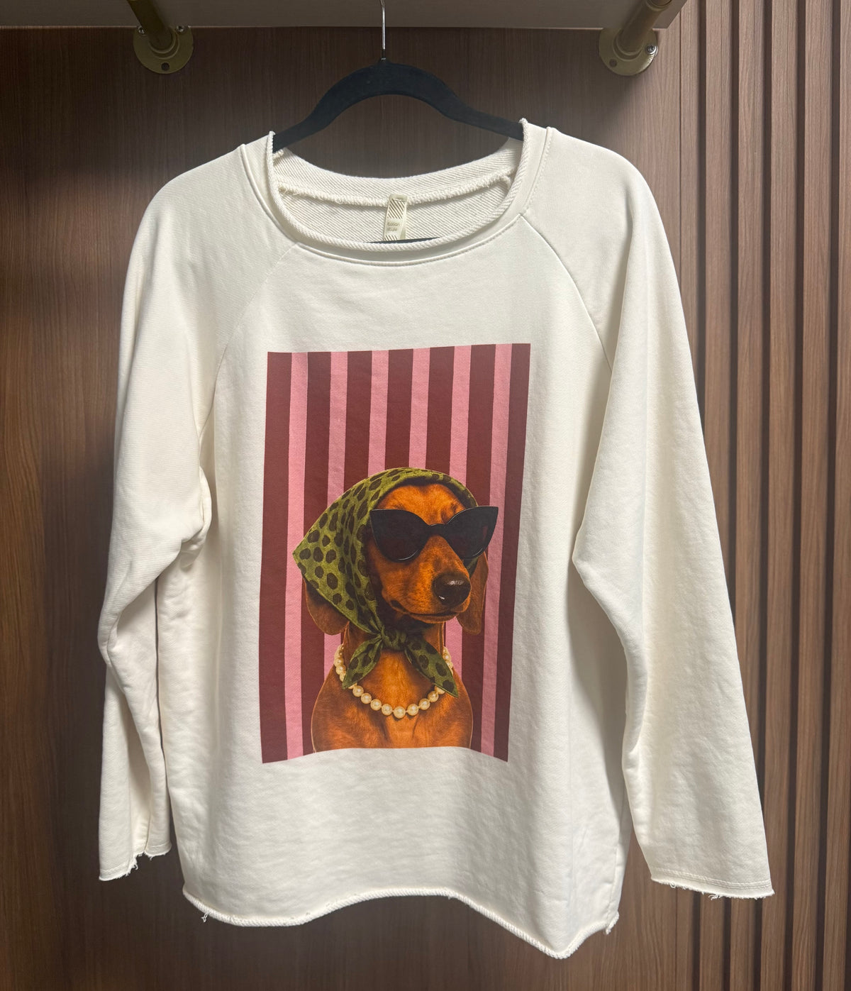 Italian Stamped Sweatshirt