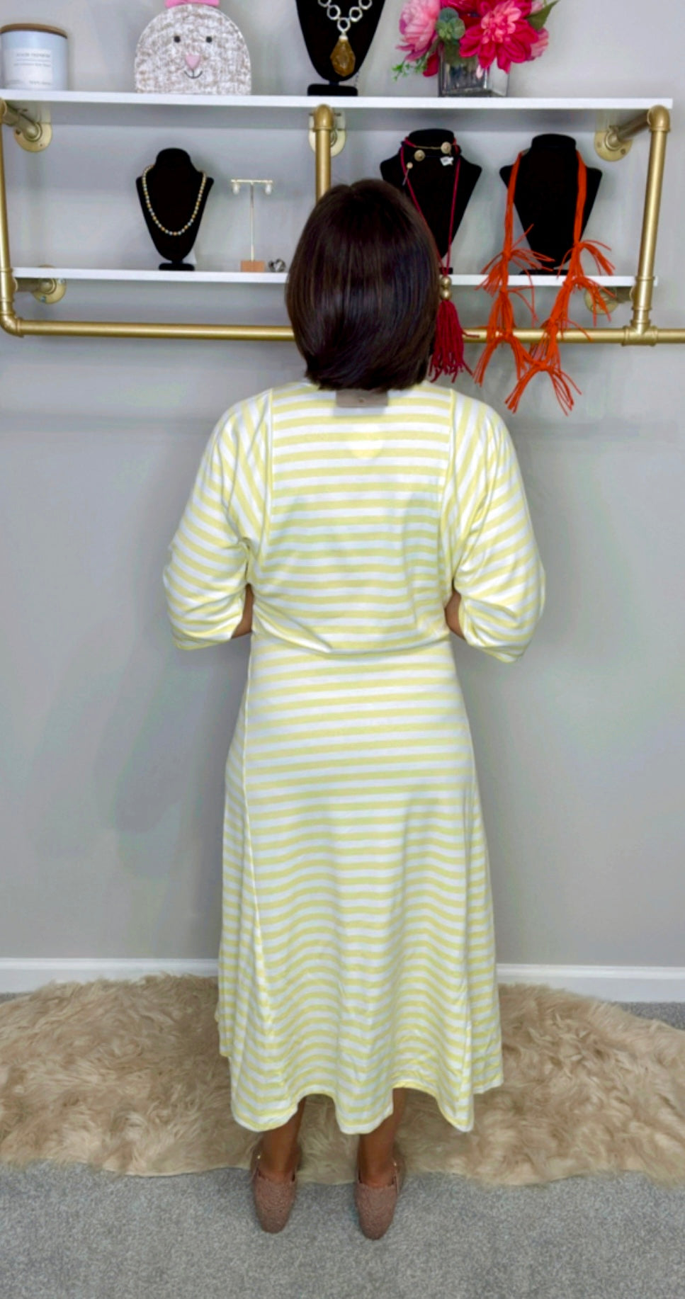 Italian Stripes Midi