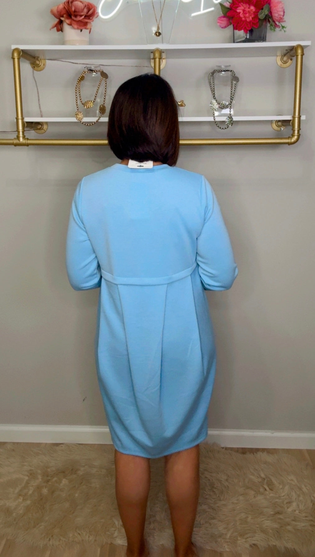 Italian Globe Short Dress