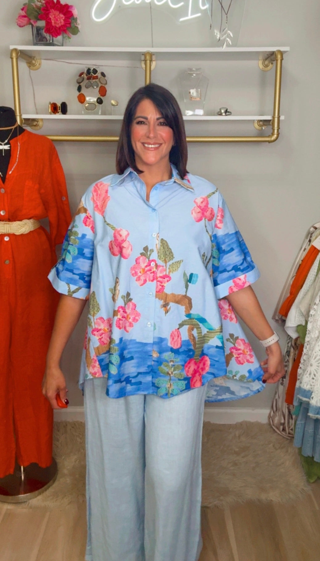 Italian Stamped Tunic