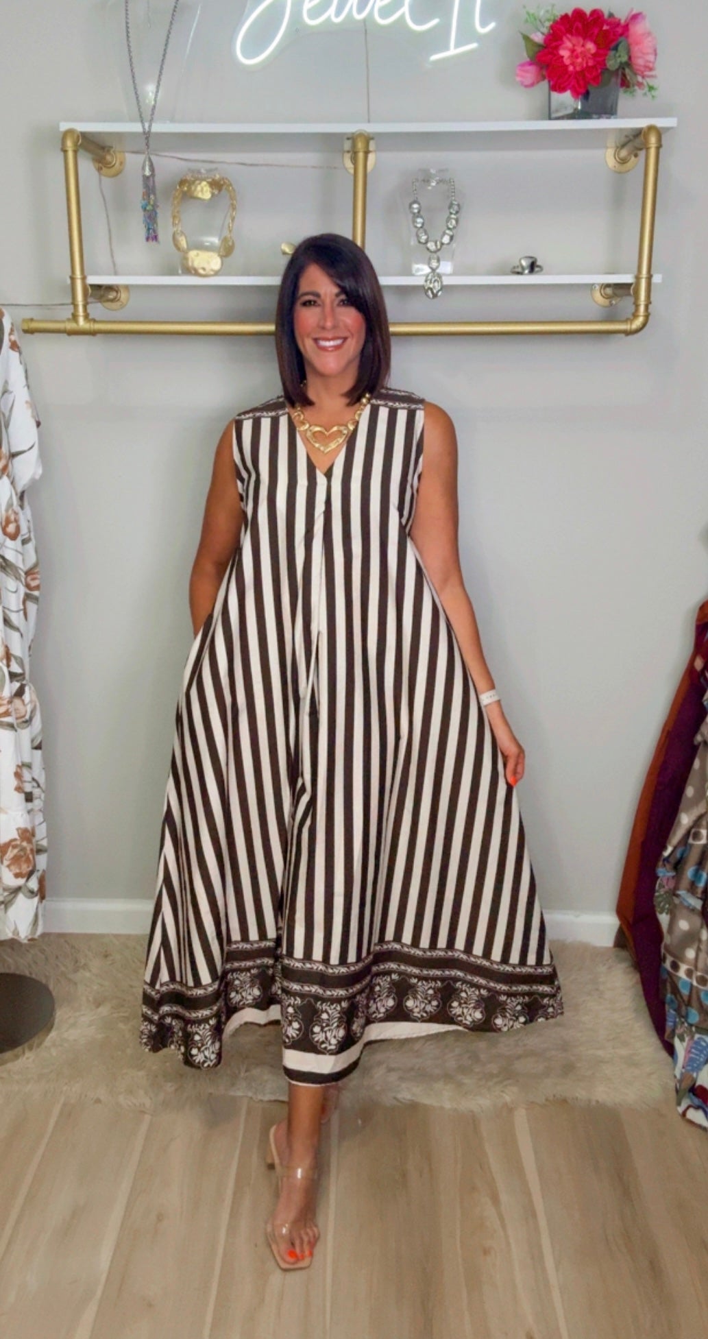 Italian Stripes Maxi