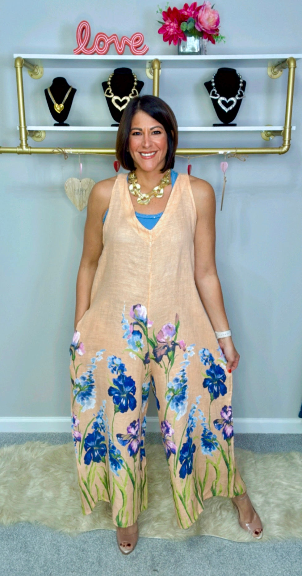 Italian Linen Jumpsuit