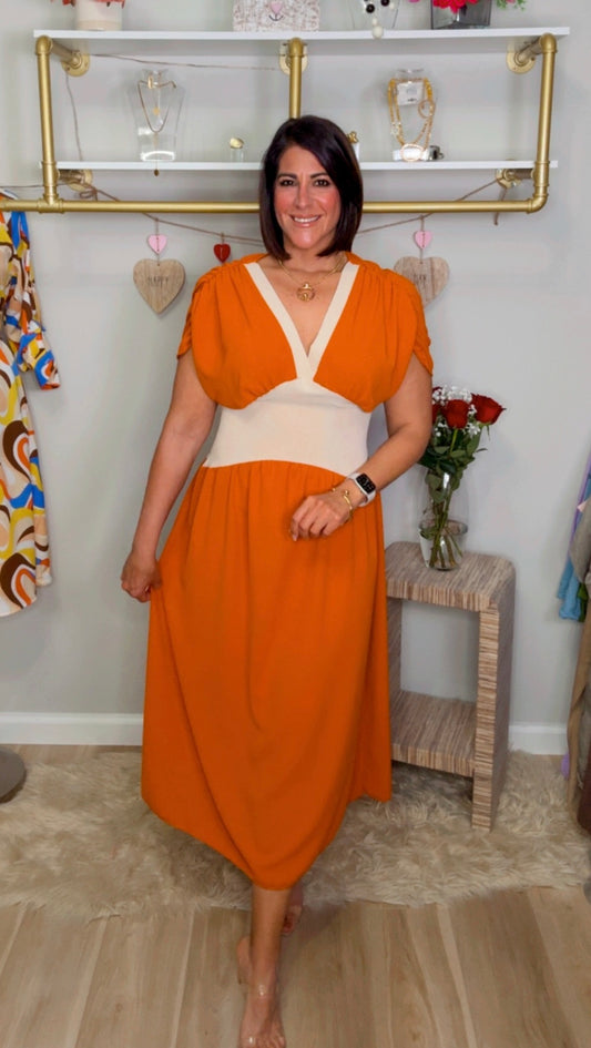 Italian Two Tone dress