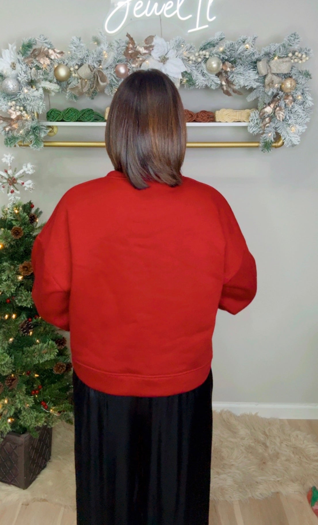 Italian Rhinestones Pullover