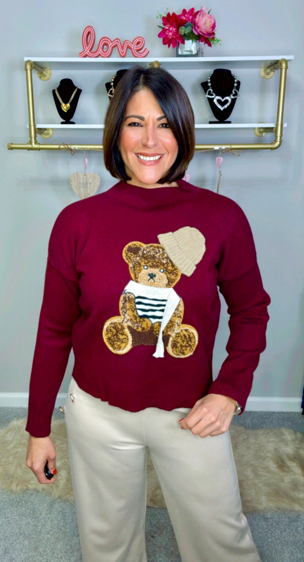 Italian Bear Pullover