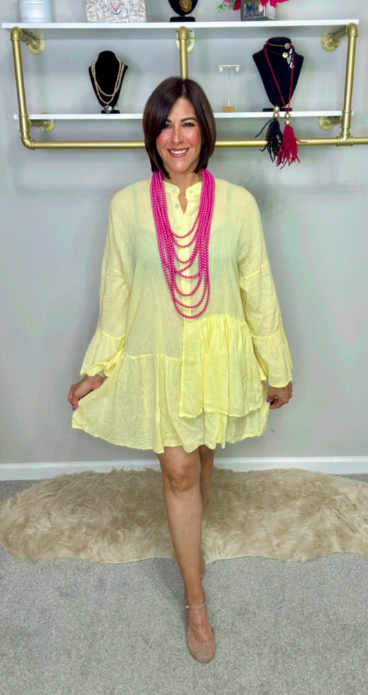 Italian Flowy short dress