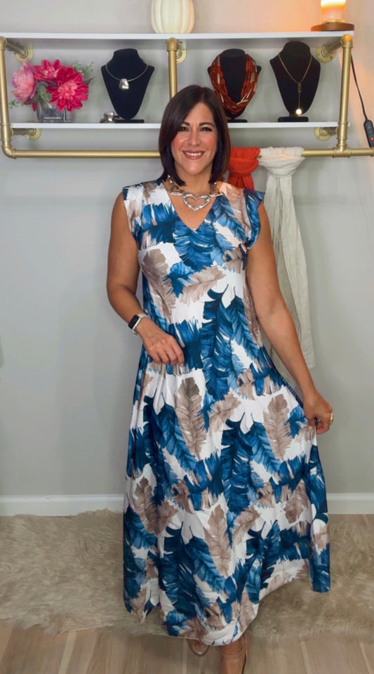 Italian Leaves Stamped Mido