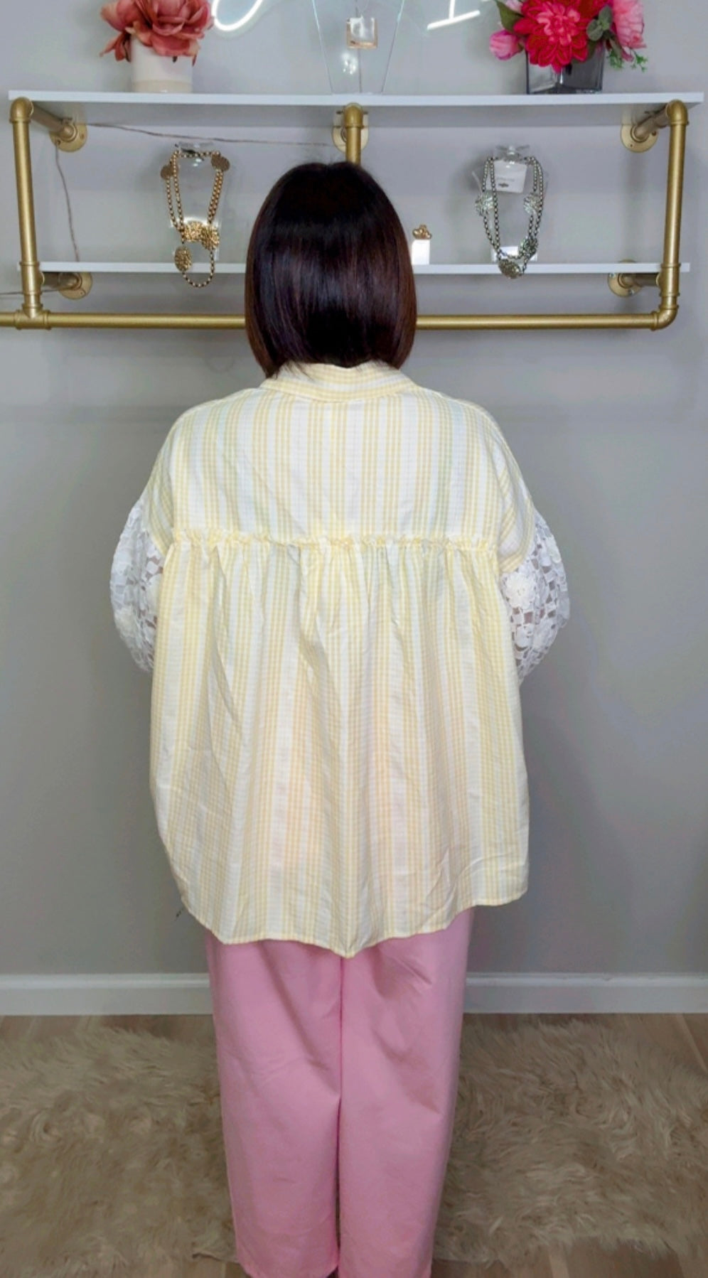 Italian Gingham Tunic