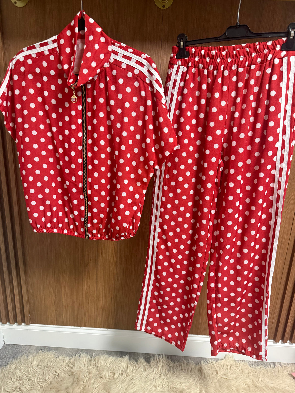Italian Polka Dots Pant Set