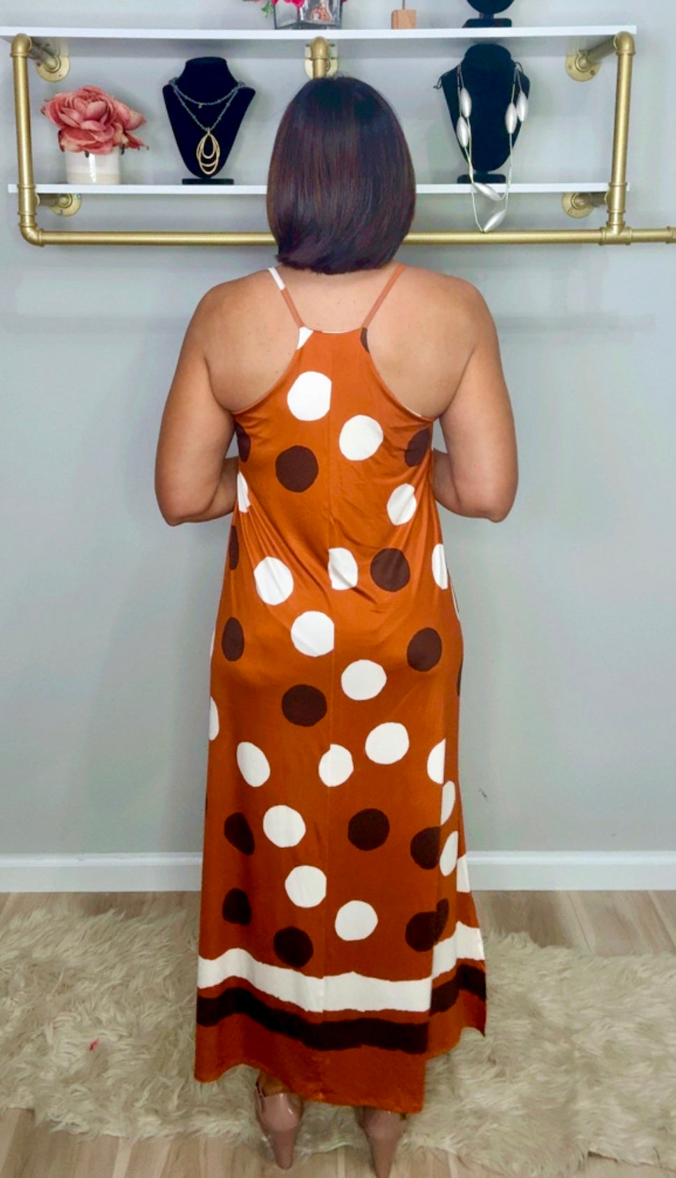 Italian Polka Dots String Dress
