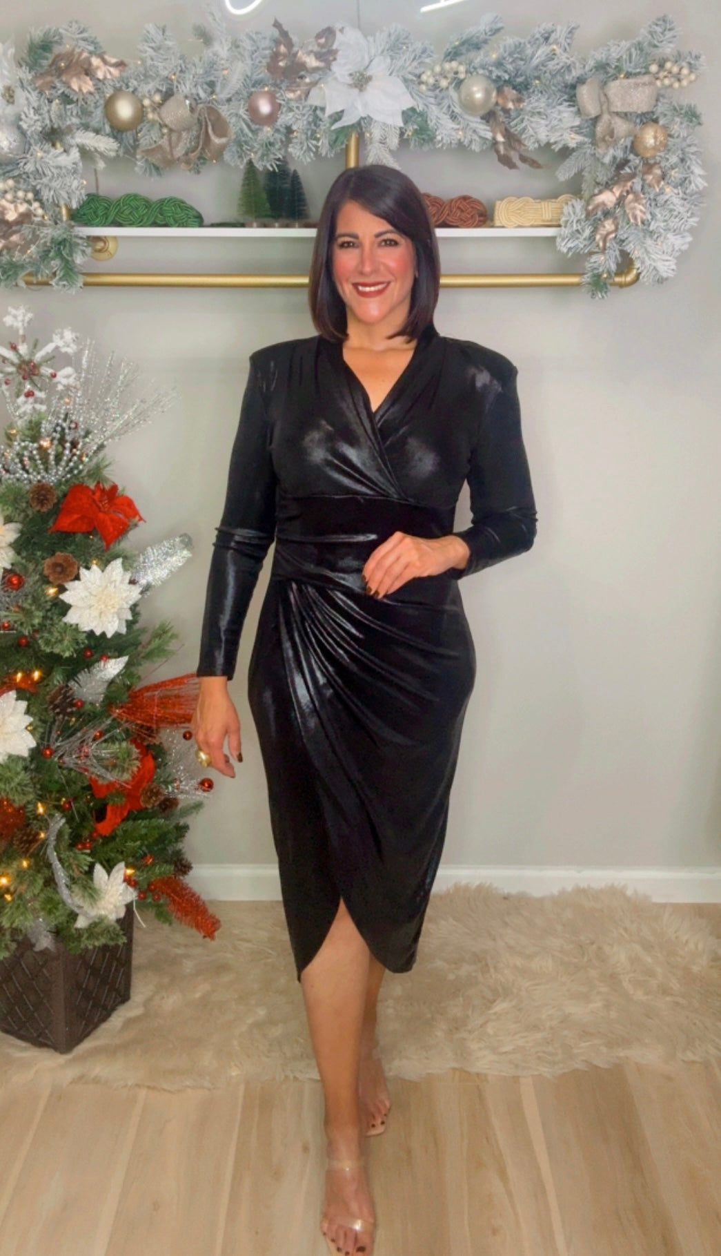 Italian Metallic Midi