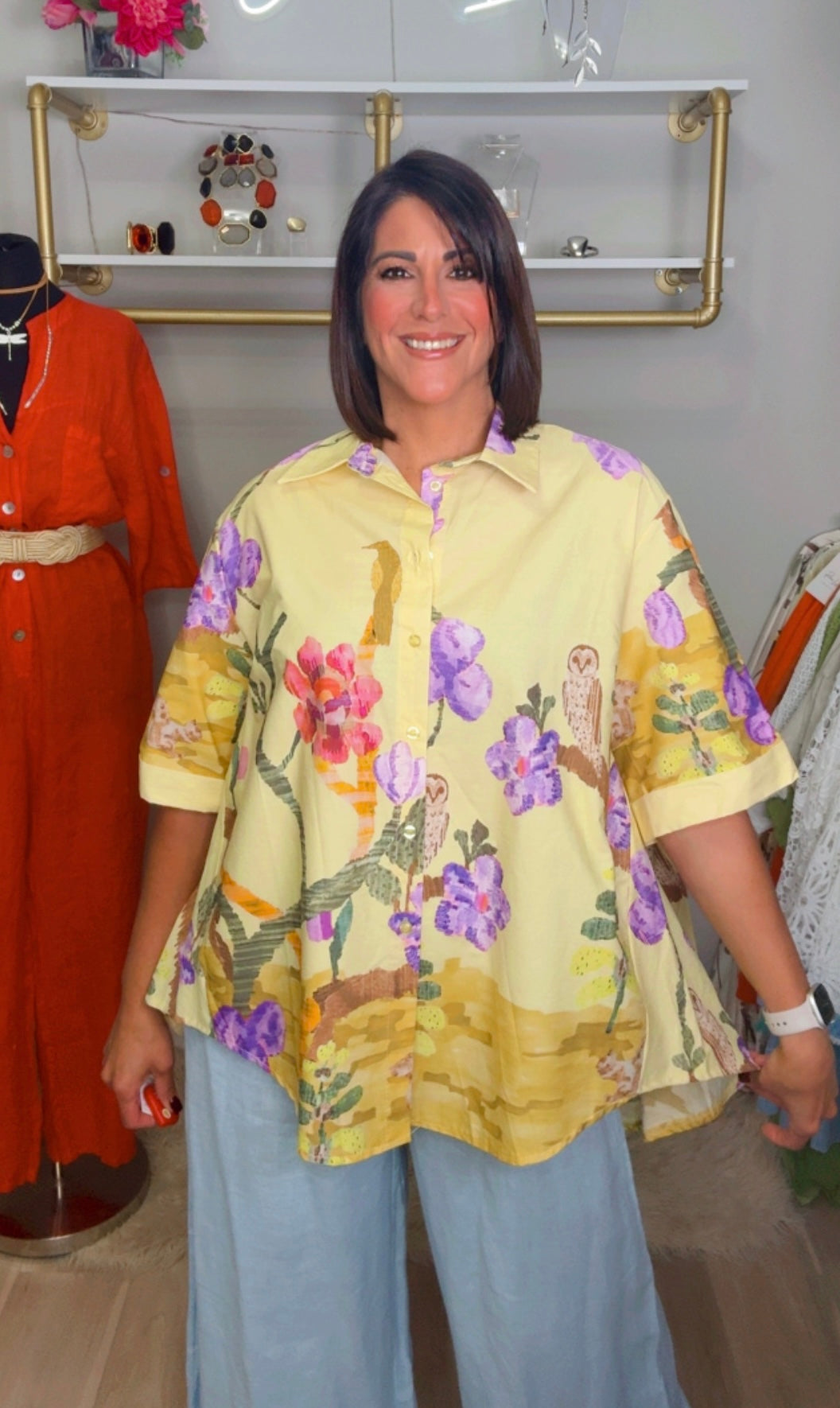 Italian Stamped Tunic