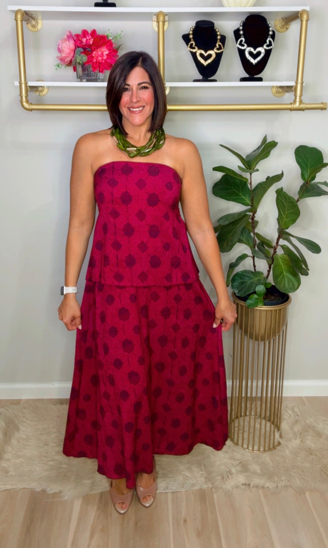 Italian Off Shoulder Dress