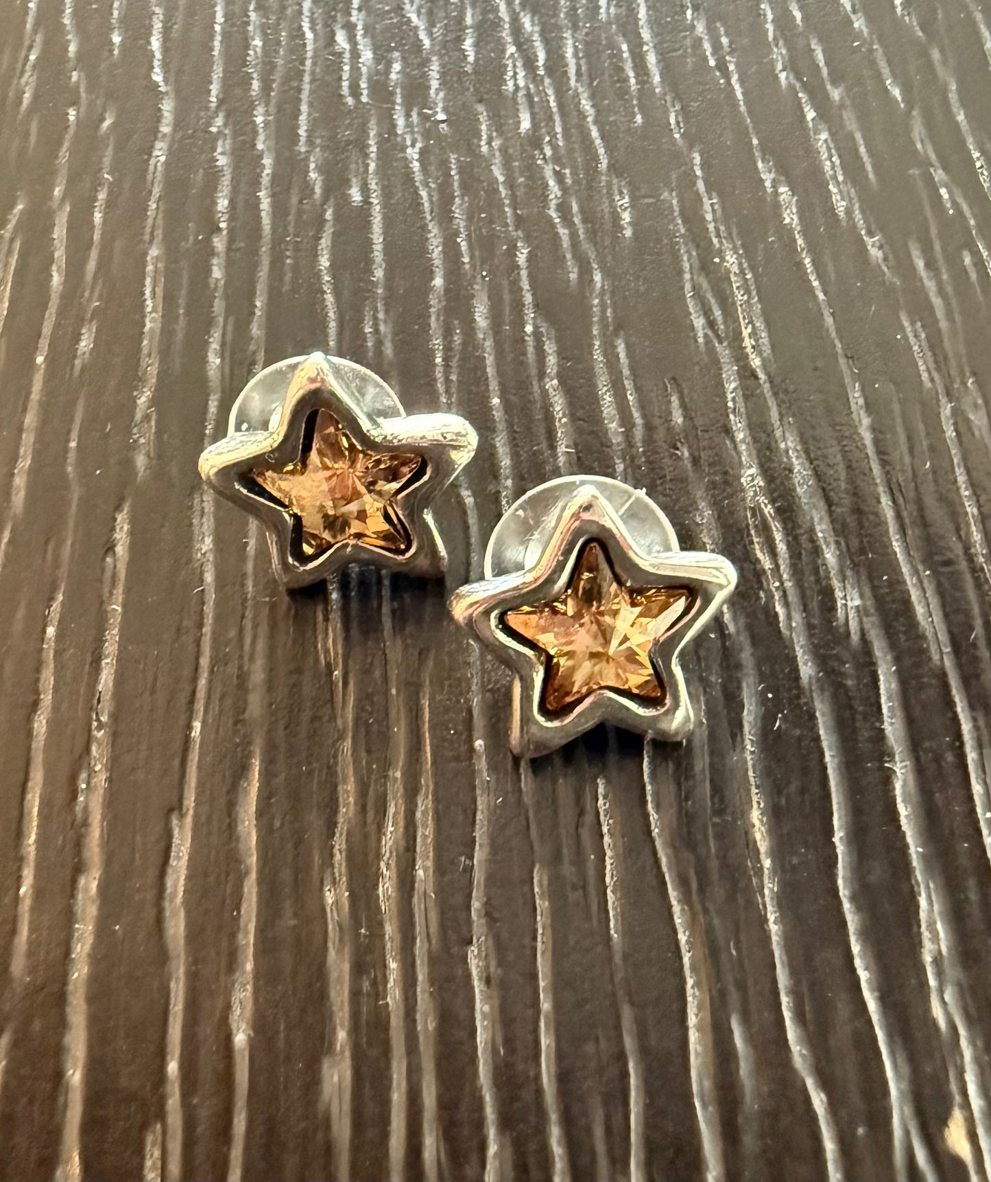 La Mala y La Fea Star Earrings with Swarovski