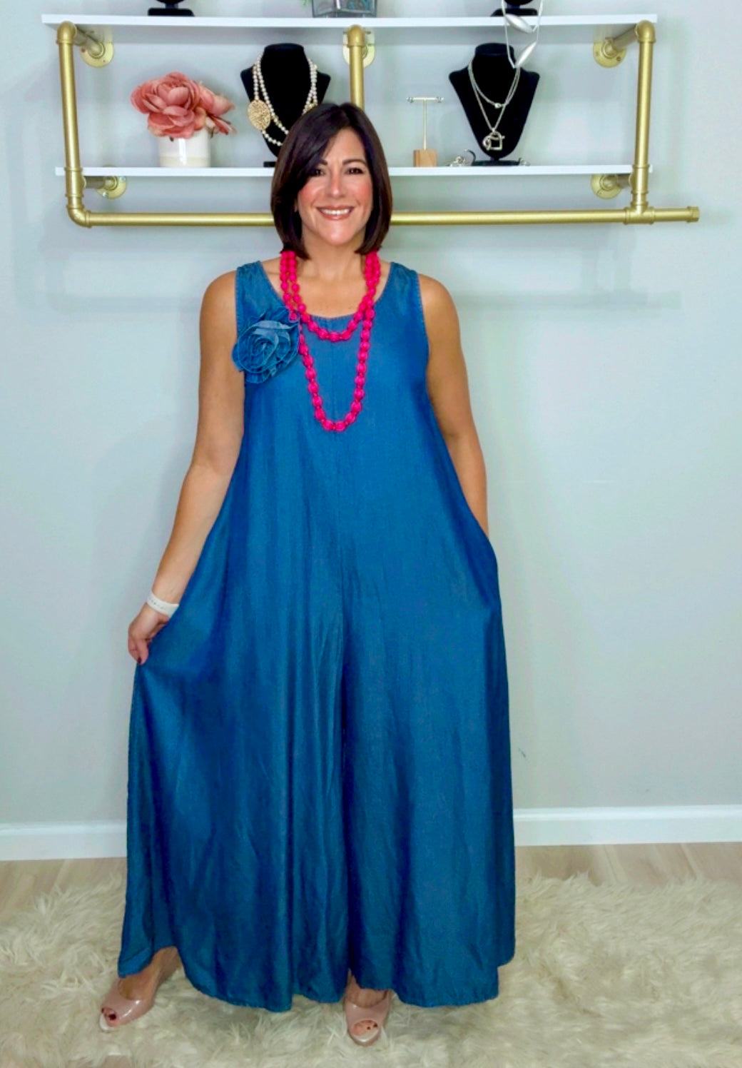 Italian Flower Jumpsuit