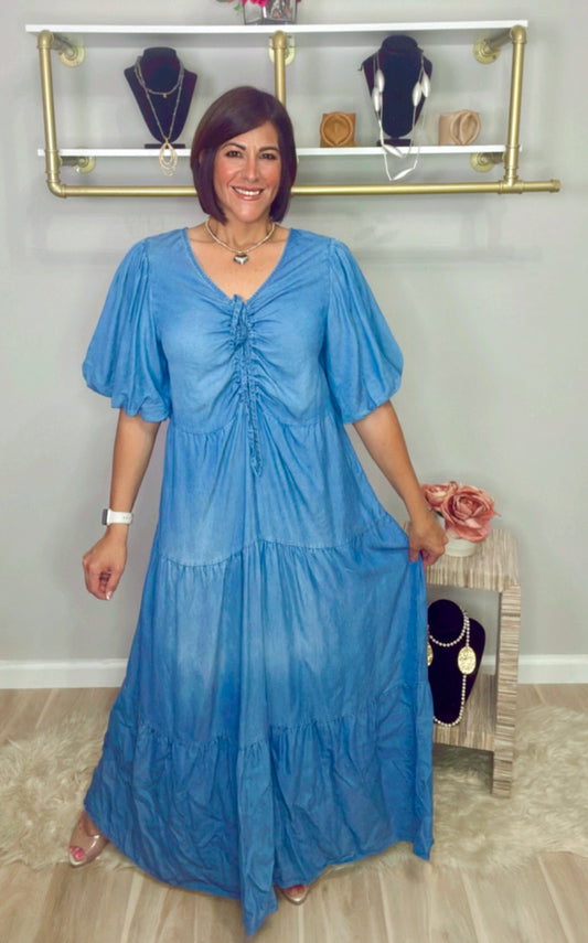 Italian Scrunch Maxi