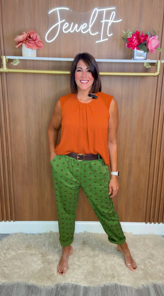 Italian Polka Dots Trouser