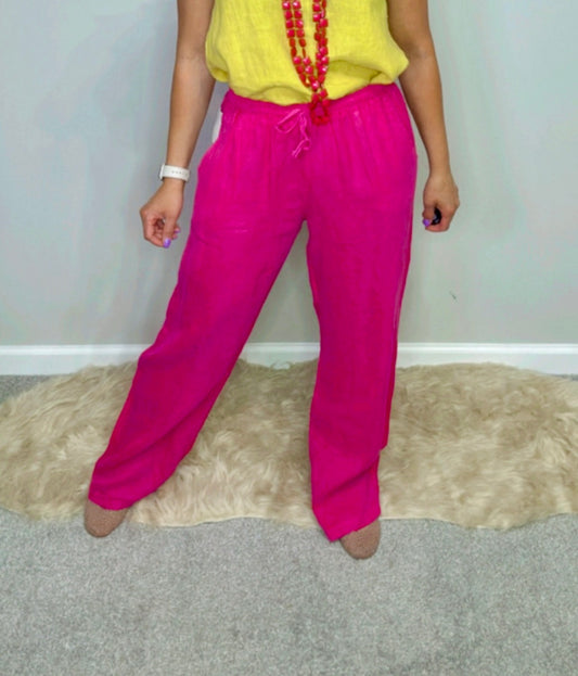 Italian Linen Trouser
