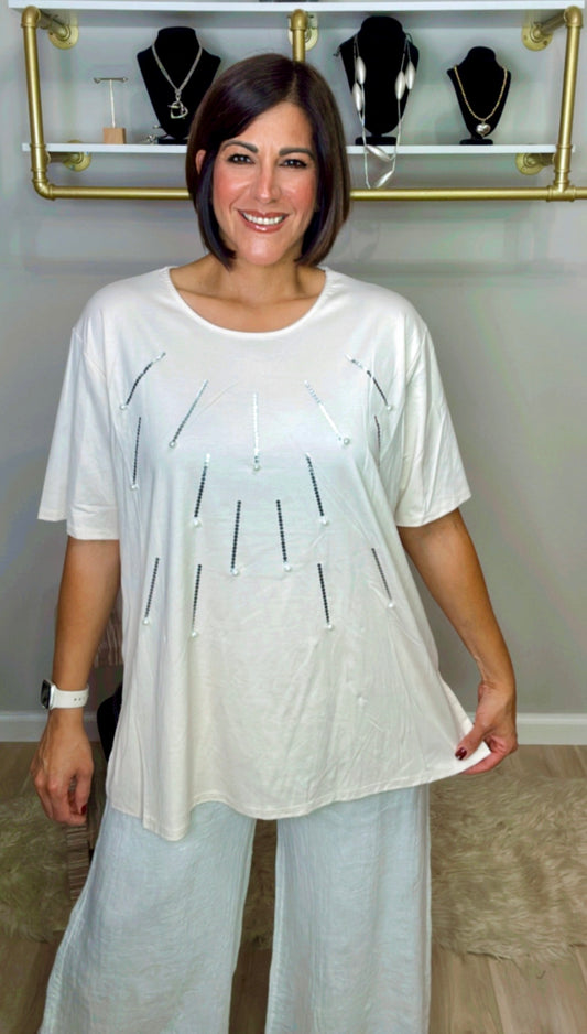 Italian Pearl Blouse