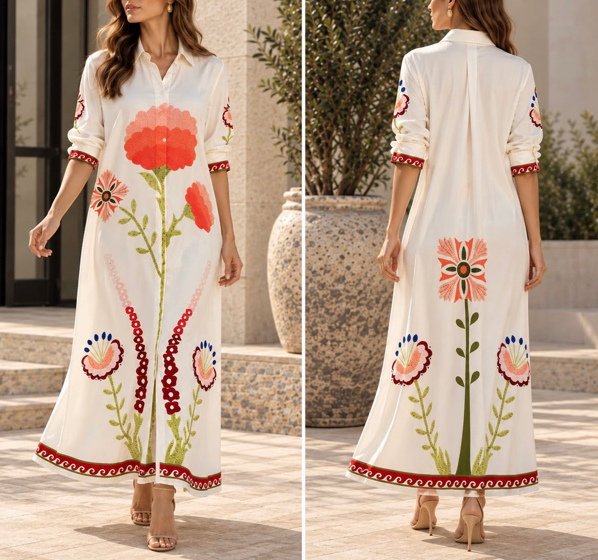 Italian Stamped Maxi
