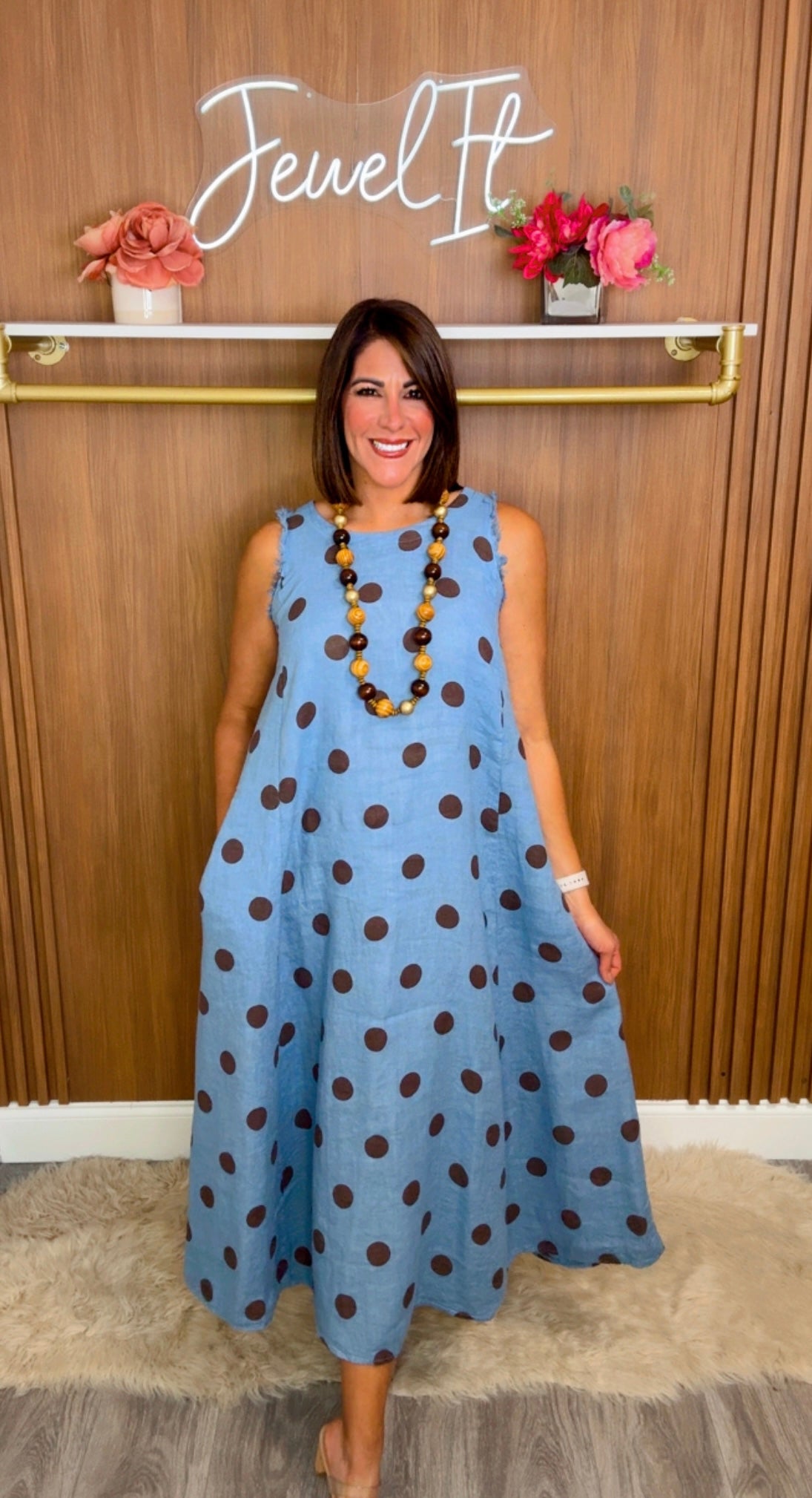 Italian Polka Dots Maxi