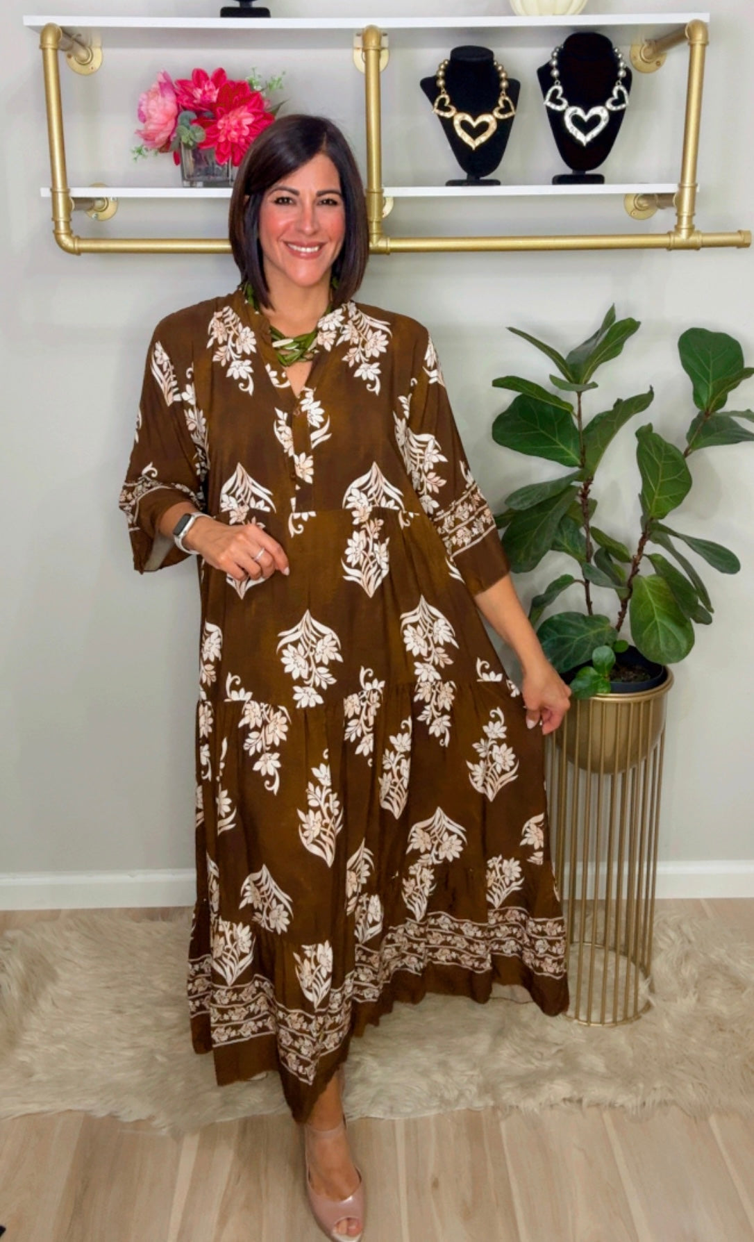 Italian “Faded” Stamped Maxi