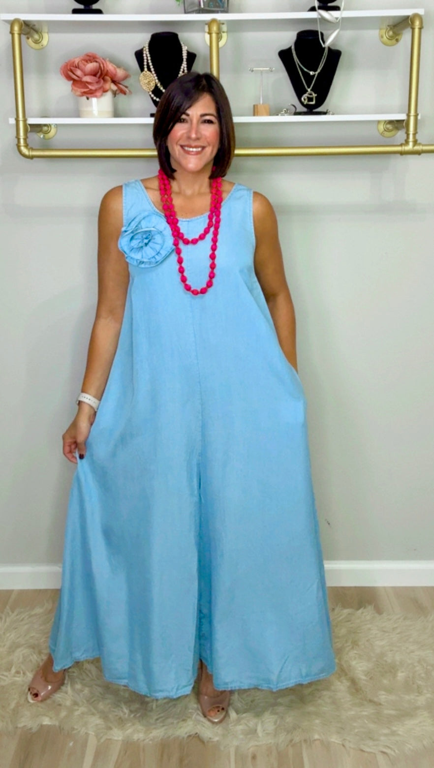 Italian Flower Jumpsuit