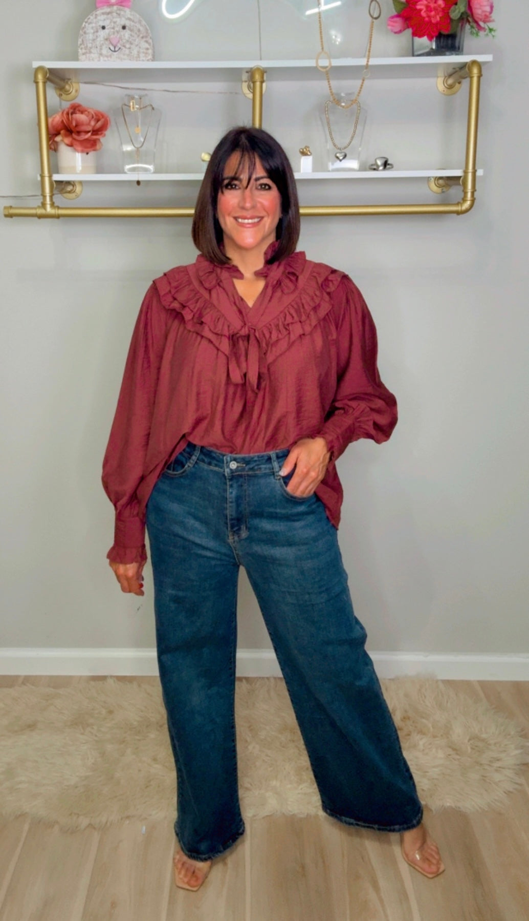 Italian Straight Leg Jean