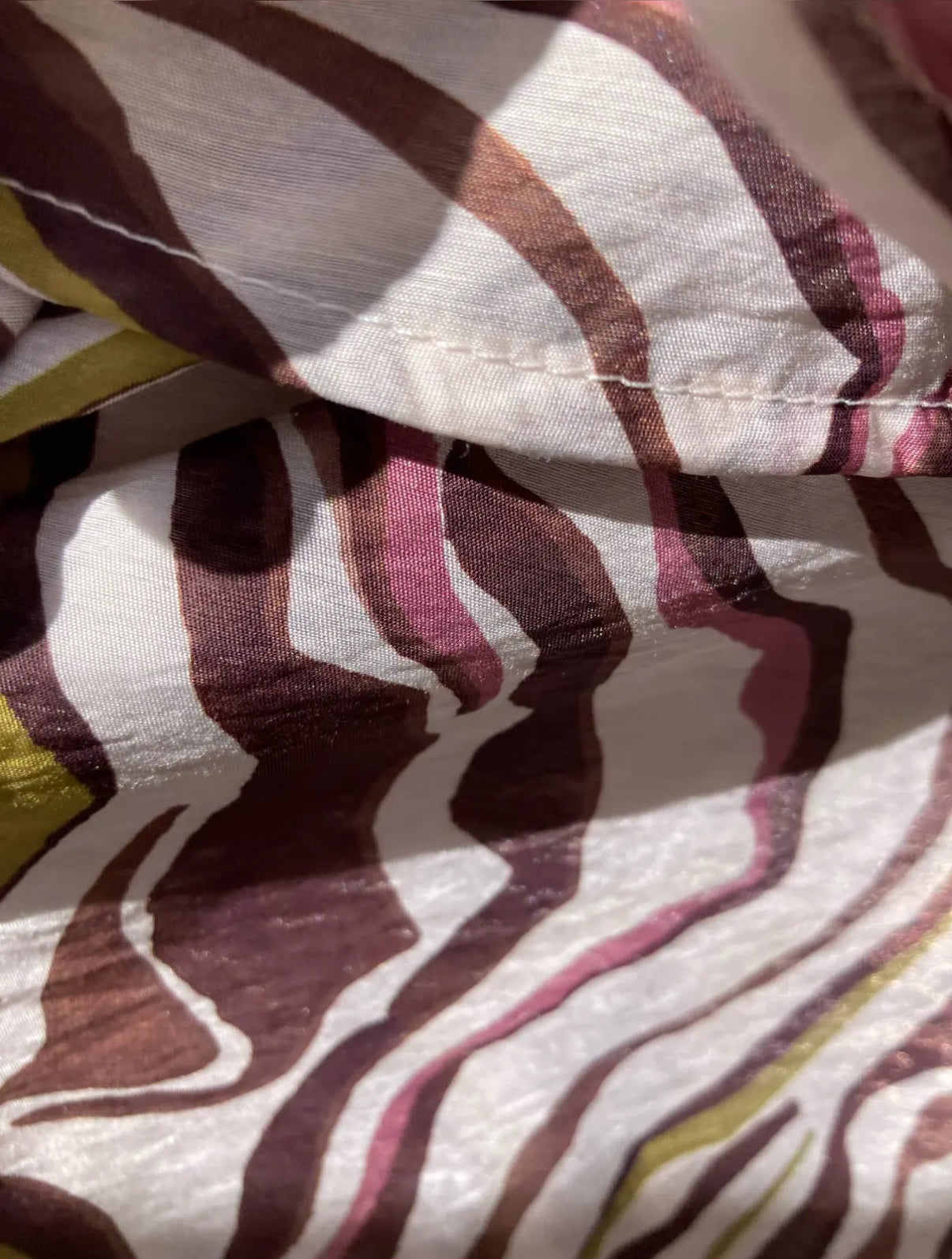 Italian Off shoulder Animal print Blouse