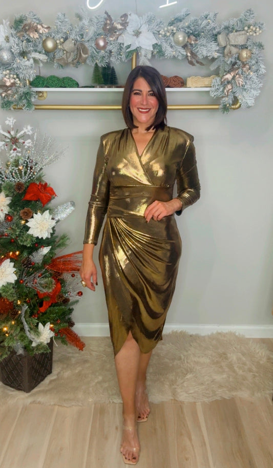 Italian Metallic Midi
