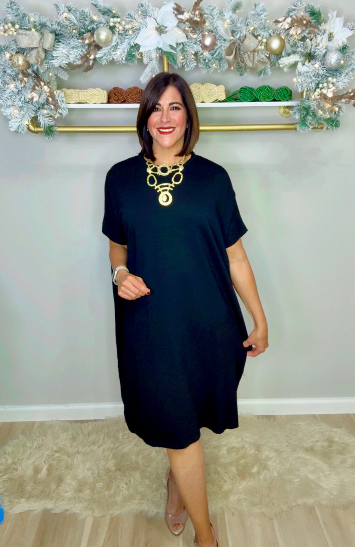 Italian Ovesized Dress Shirt belt included