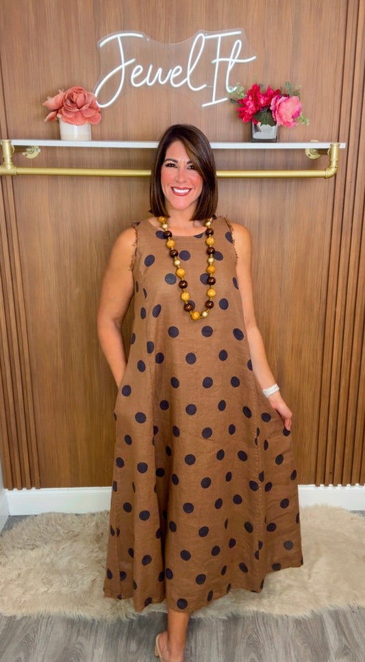 Italian Polka Dots Maxi