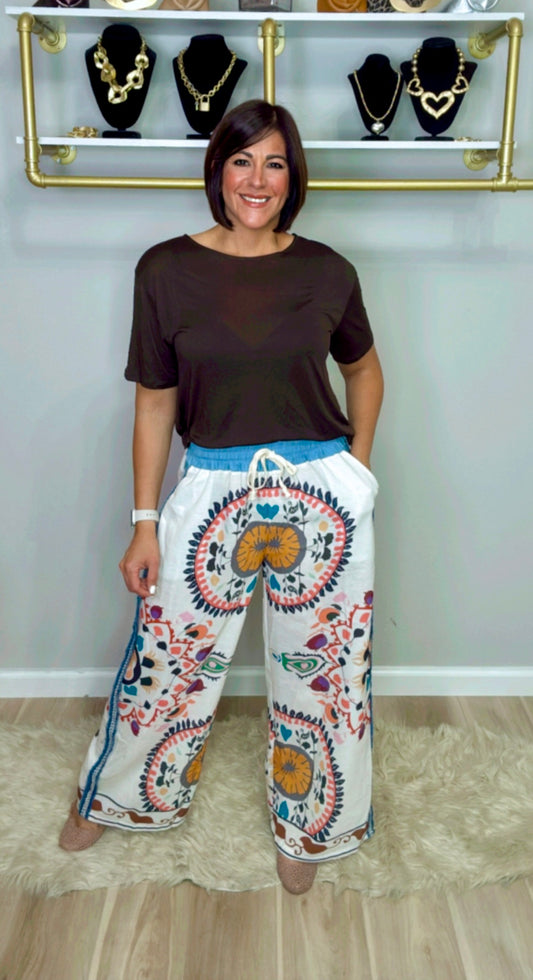 Italian Stamped Trouser