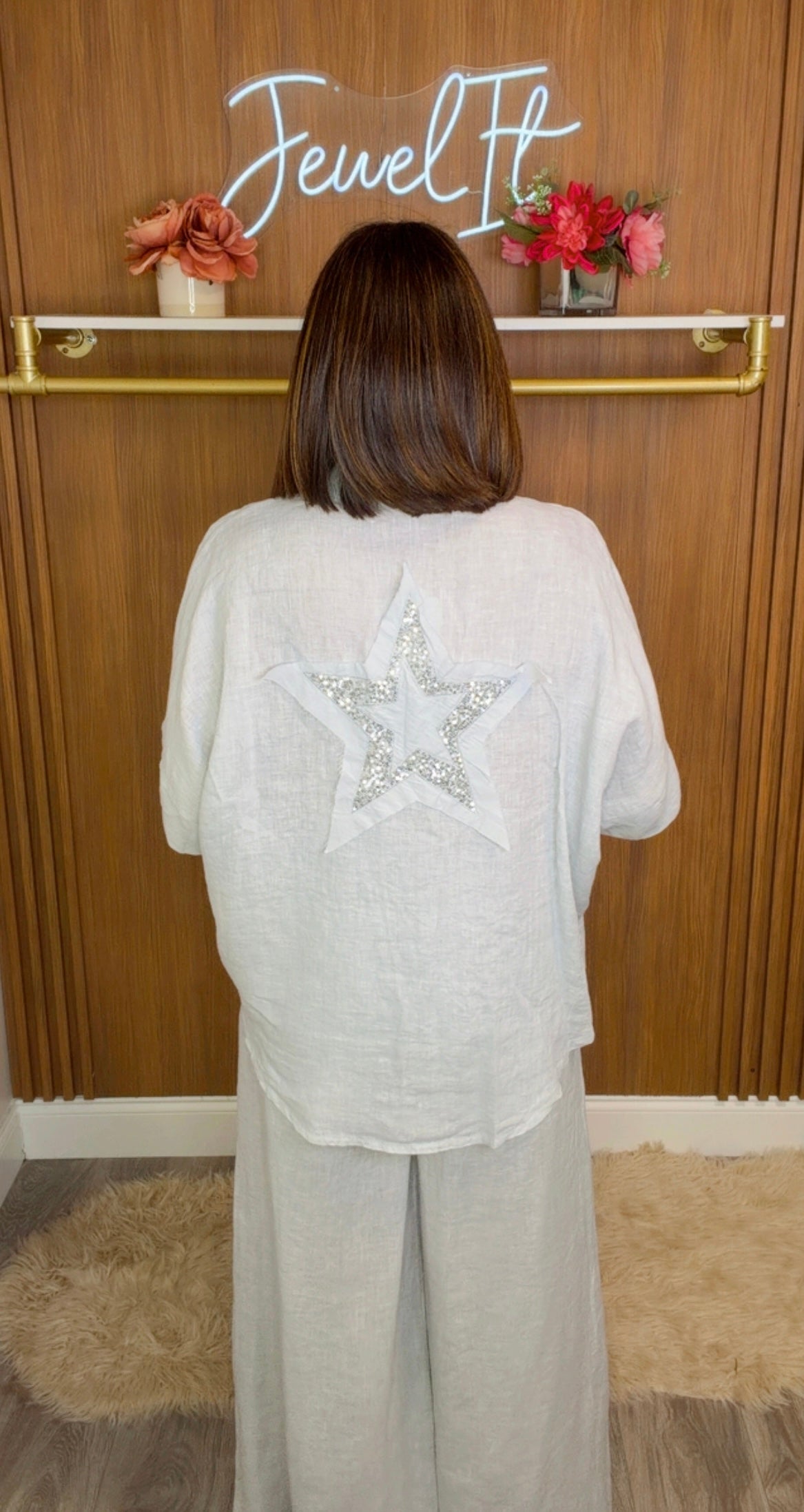 Italian Star Line Blouse