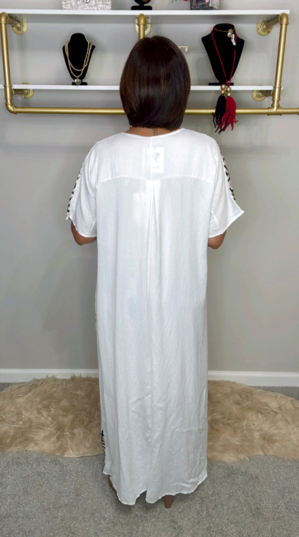 Italian Embroidery Maxi