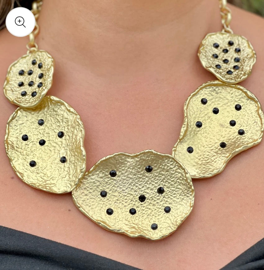 Zamack Hammered Quartz 3 pieces Set