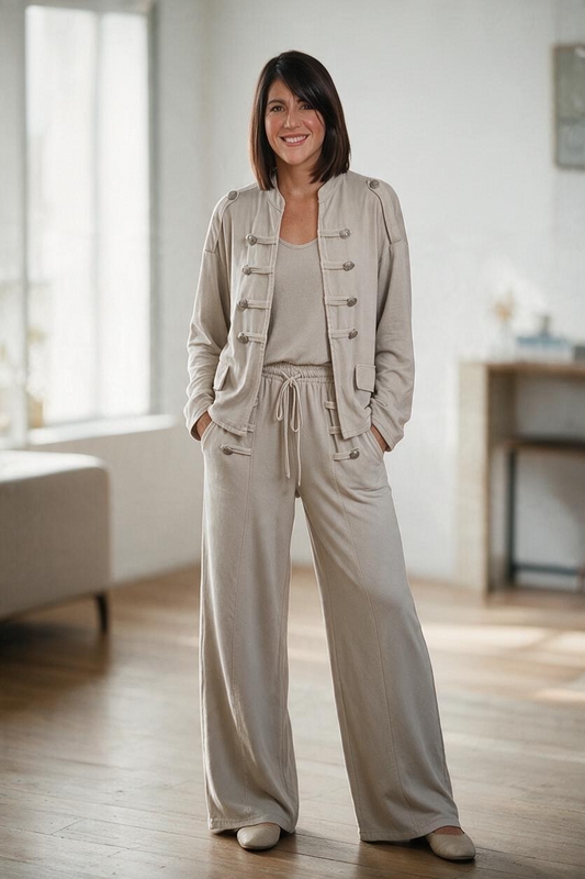 Italian Napoleon Cardigan Set