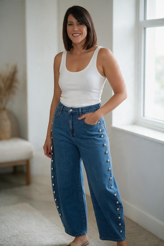 Italian Studs Jean